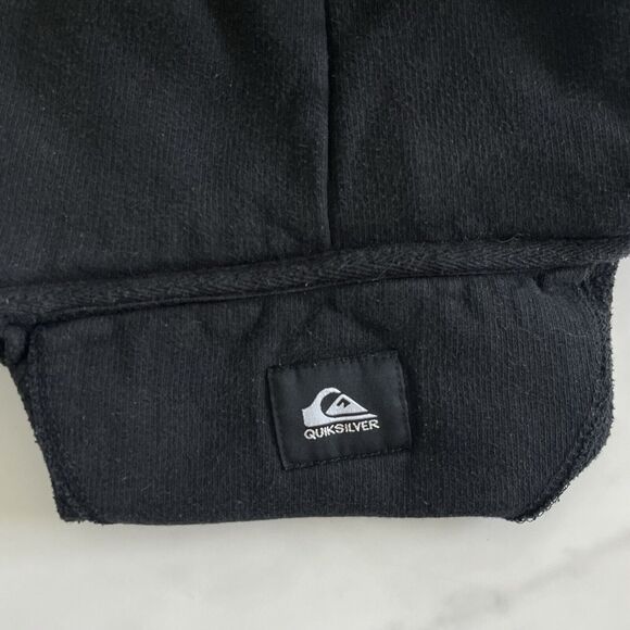 Quicksilver Vintage Hoodie Men’s small Surf Skate 90s Y2K Cotton Goth Grunge - Picture 3 of 8